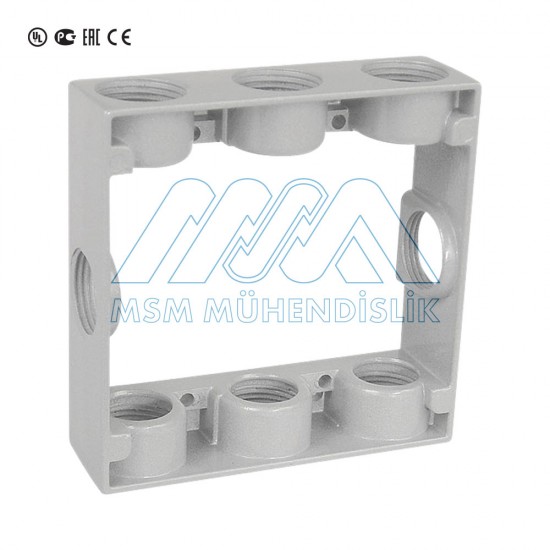 Extension Ring For Double Junction Box