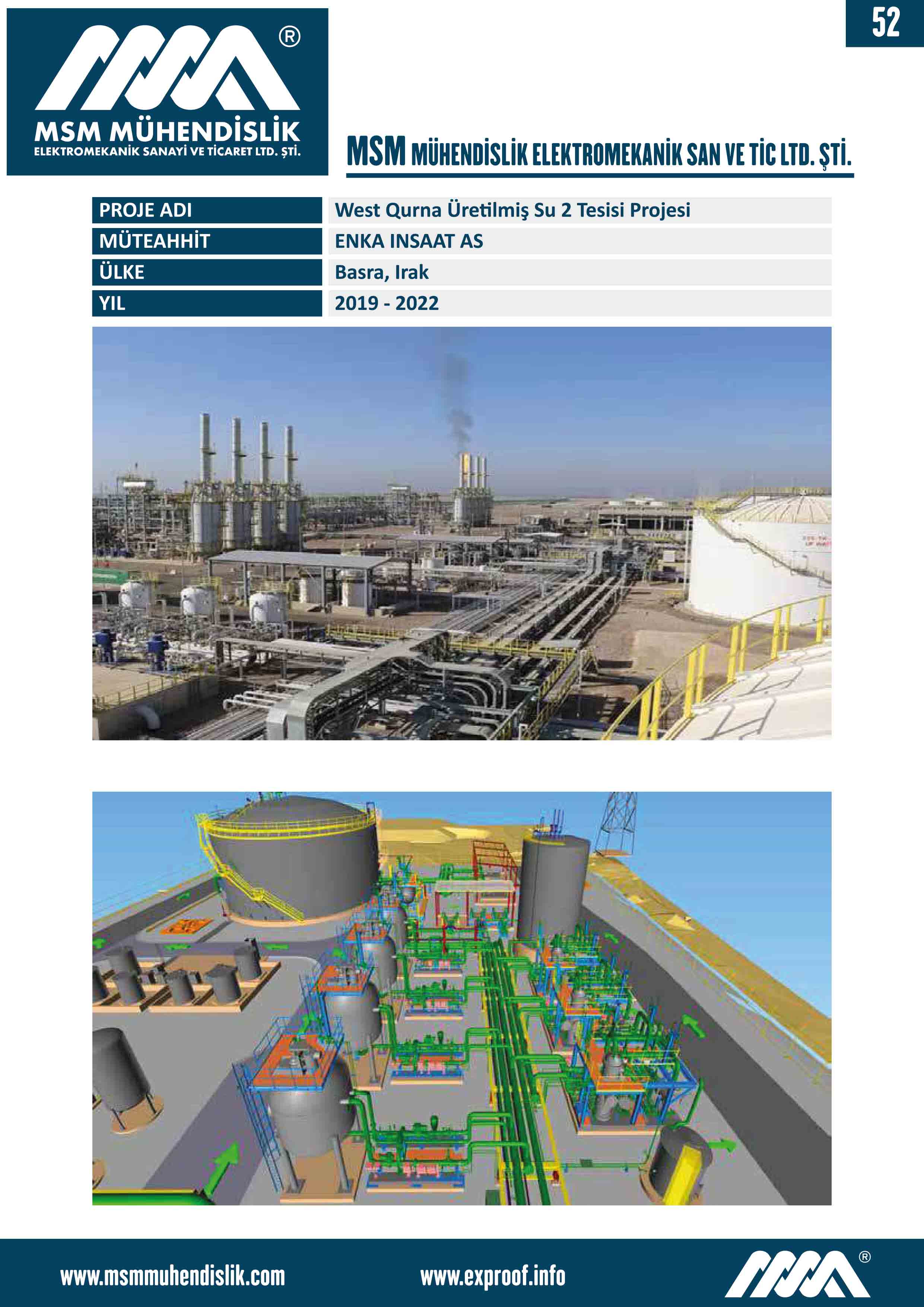 ENKA İNSAAT_WEST QURNA PROJESİ_IRAK