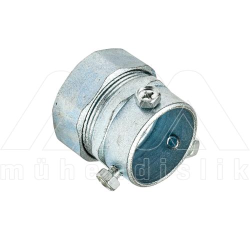 EMT & Çelik Spiral Boru Bağlantı Adaptörü / Vidalı – Sıvamalı (PROSTAR)