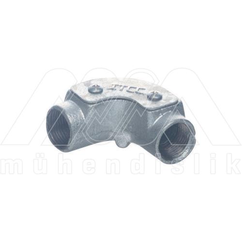 90° - Kapaklı Kısa Dirsek (I.T.C.C.)