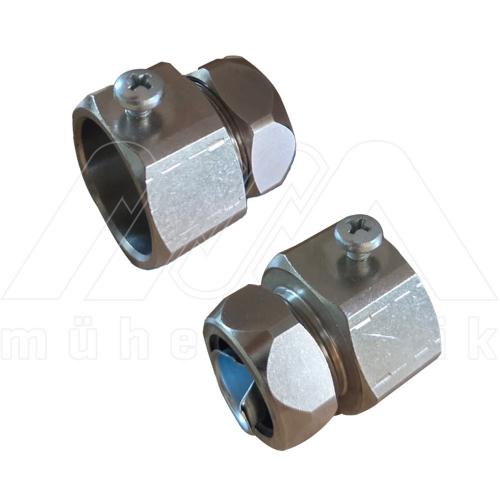 EMT - Çelik Spiral Boru Birleştirme Adaptörü (Vidalı) (MSM)